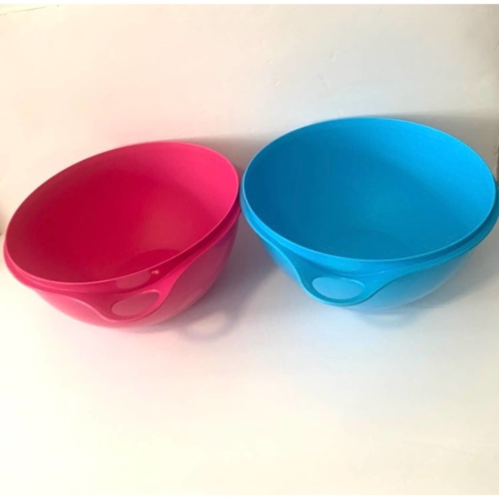 Tupperware Thatsa Bowls #7438B-3 Pink 4.5L Blue #7438B-1 Kitchen Food Storage